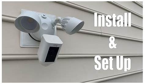 How to Install Ring Flood Light Cam Mother Daughter Projects