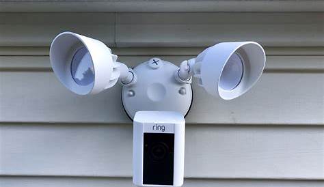 Ring Floodlight Security Camera Setup And Light Installation In Clifton, VA