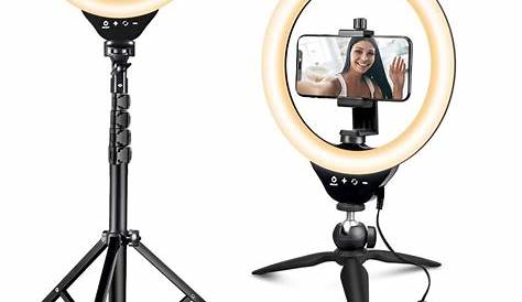 LED Ring Light,10" Selfie Ring Light with