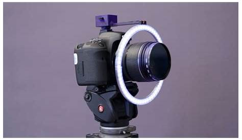 DSLR Camera Mount for Halo Ring Light Prismatic Lighting