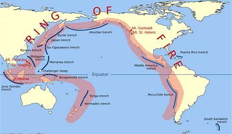 Ring Of Fire Earthquakes 2018 Map 'Big One' Talk Swirls As 69 Massive Hit The