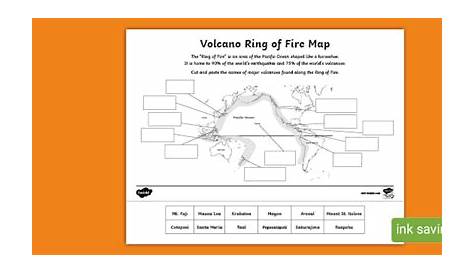 Ring Of Fire Map Activity Volcanos, Earthquakes The ' ' Explodes In