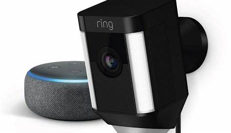Ring Spotlight Cam Wired HD Sicherheitskamera mit LED