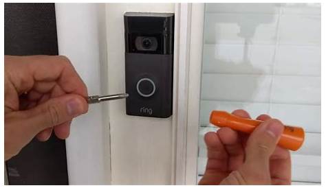 Ring Video Doorbell 2 Battery Removal How To Remove And Charge Your