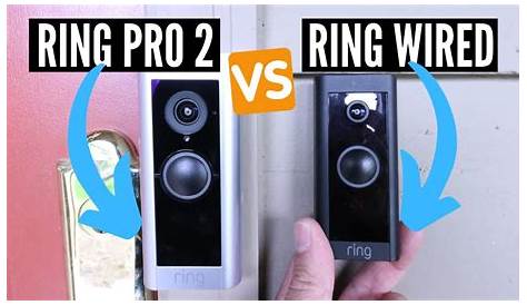 Ring Video Doorbell 2 Vs Pro VS Versus
