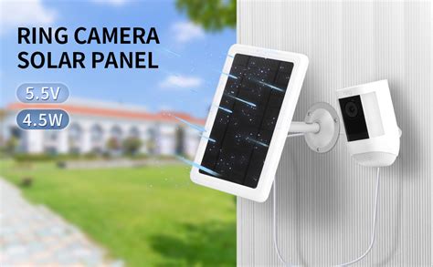 ring camera solar charger