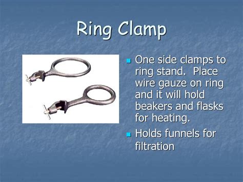 Ring Clamp Use Biology