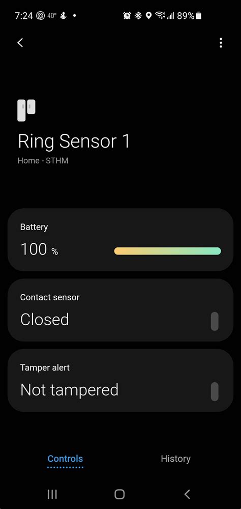 Ring Contact Sensor Smartthings
