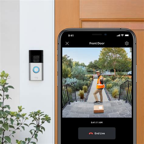 Ring Doorbell Camera View