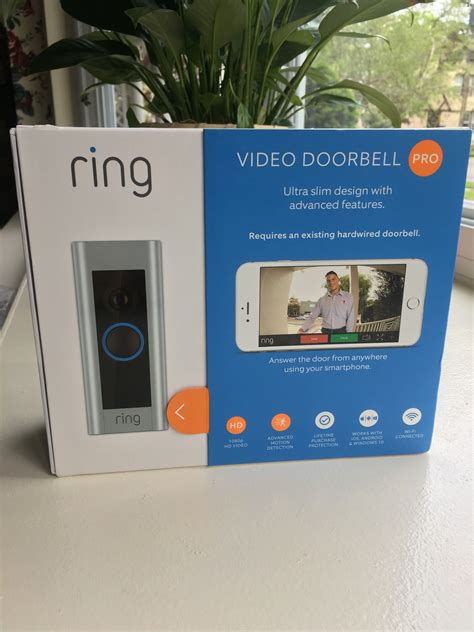 ring doorbell pro not showing video