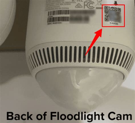 Ring Floodlight Camera Qr Code