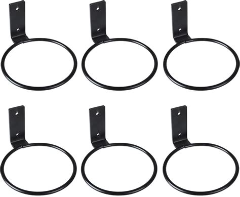 certainoly Blumentopf Ring Wandhalterung Runde hängende Topflappen