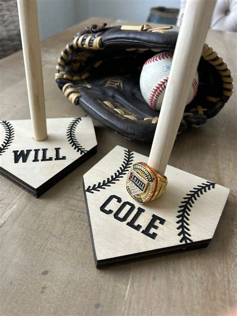 Ring Holder For Baseball Rings