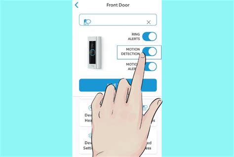 Ring Motion Detection Will Not Enable