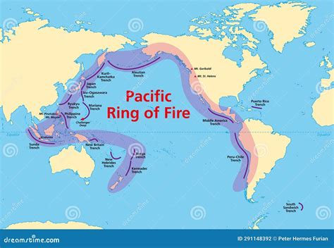 Ring Of Fire Map Printable