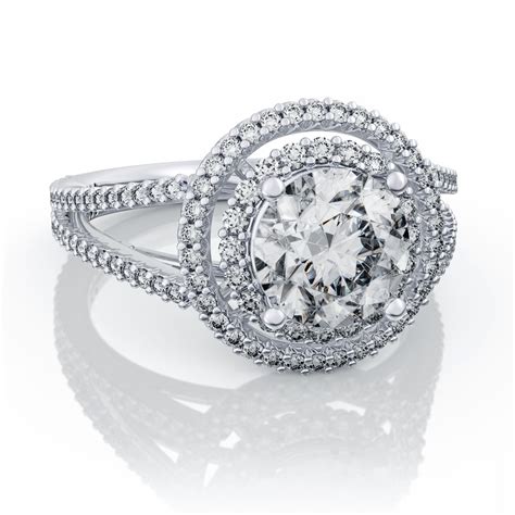 Ring Settings Round Diamonds