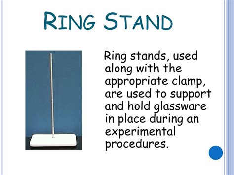 Ring Stand Definition And Function
