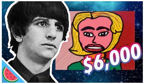 Have you seen Ringo Starr's art? It's the funniest thing
