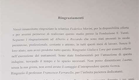 Collezione 68 Frasi Ringraziamenti Tesi Di Laurea