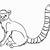 ringtail lemur coloring page free