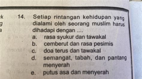Rintangan yang Harus Dihadapi