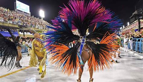 Parades of Rio Carnival 2019 at Sambadrome in Brazil