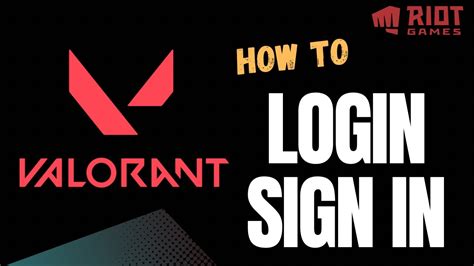 riotgames.com login valorant