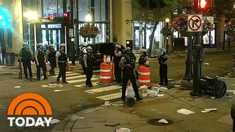 riots in chicago last night