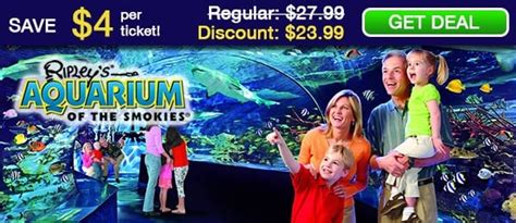 ripley's aquarium tn discount tickets