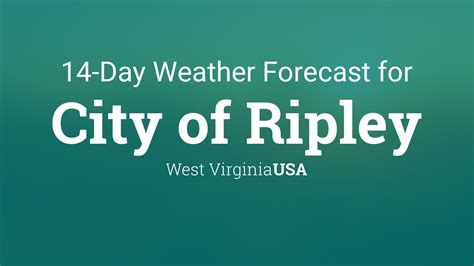 ripley wv weather forecast