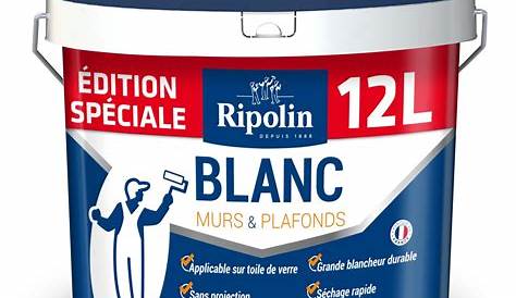 Ripolin Blanc Mat RIPOLIN Peinture EXTREME Murs, Plafonds, Boiseries