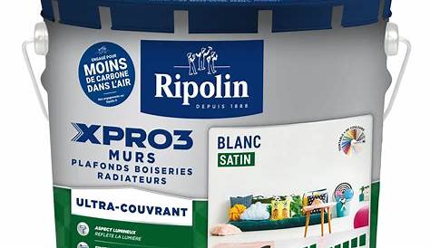Ripolin Supercreme Satin 10l RIPOLIN Supercrème Murs & Plafond Blanc Pas Cher En