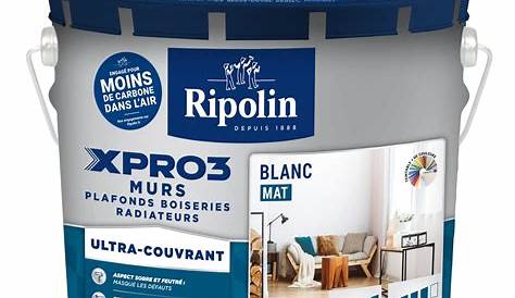 RIPOLIN Xpro3 Blanc Mat pas cher en ligne