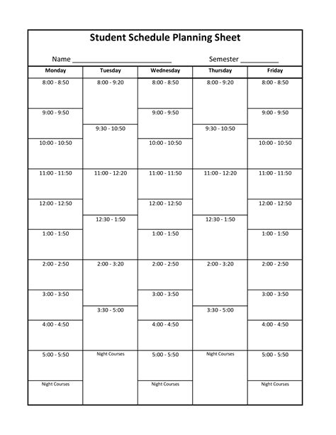 ripon college class schedule