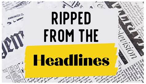 Ripped From The Headlines: Online Playwriting Workshop - NWTW