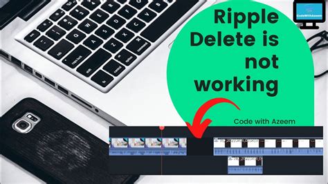 Ripple Delete Not Working Filmora