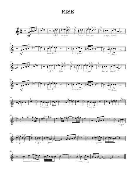 rise herb alpert sheet music trumpet free pdf