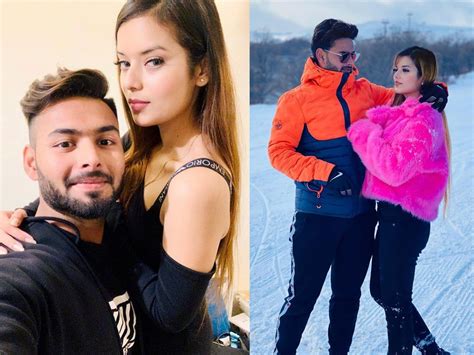 rishabh pant and isha negi photos