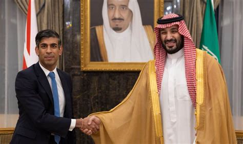 rishi sunak in saudi arabia