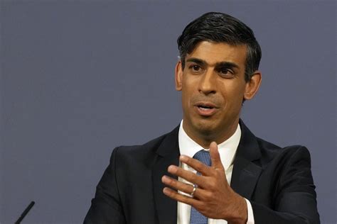 rishi sunak news conference