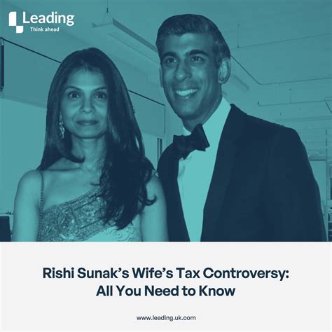 rishi sunak wife controversy