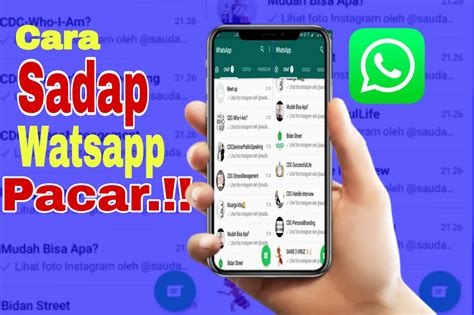 Cara Menyadap No WhatsApp Pacar Tanpa Aplikasi Tambahan: Panduan Lengkap