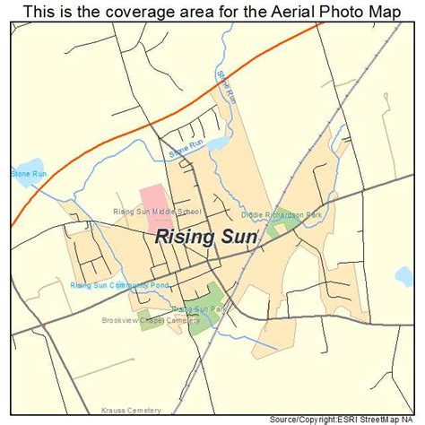 Rising Sun Md Map