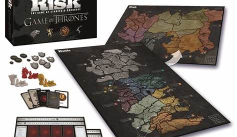 Take a look at the Game of Thrones Risk game - Polygon