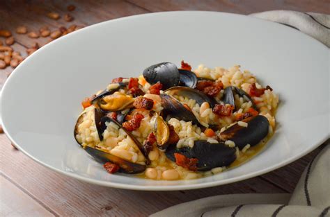 riso fagioli e cozze