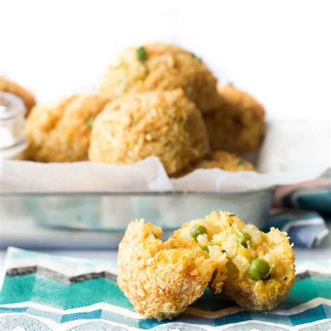Risotto Balls Baked