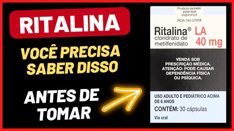 ritalina para que serve