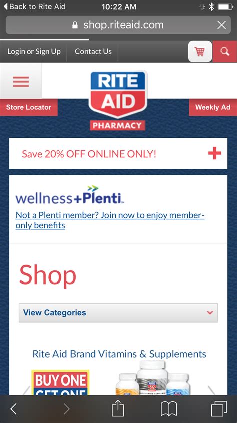 rite aid mobile app