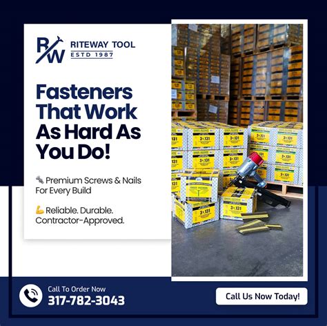 Riteway Tool & Fasteners Inc