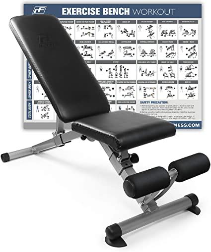 Maximize Your Workouts with RitFit Adjustable Bench - Get Fit and Strong Today!